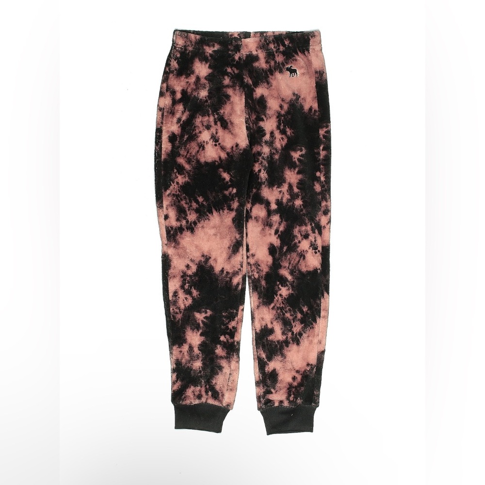 abercrombie kids Girls Size 13/14 Pink and Black Pajama Pants